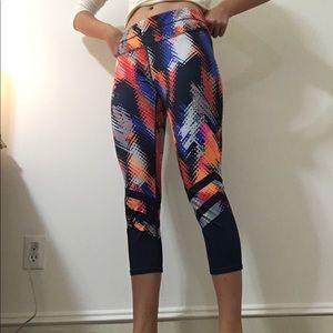 ATHLETA COLORFUL LEGGINGS